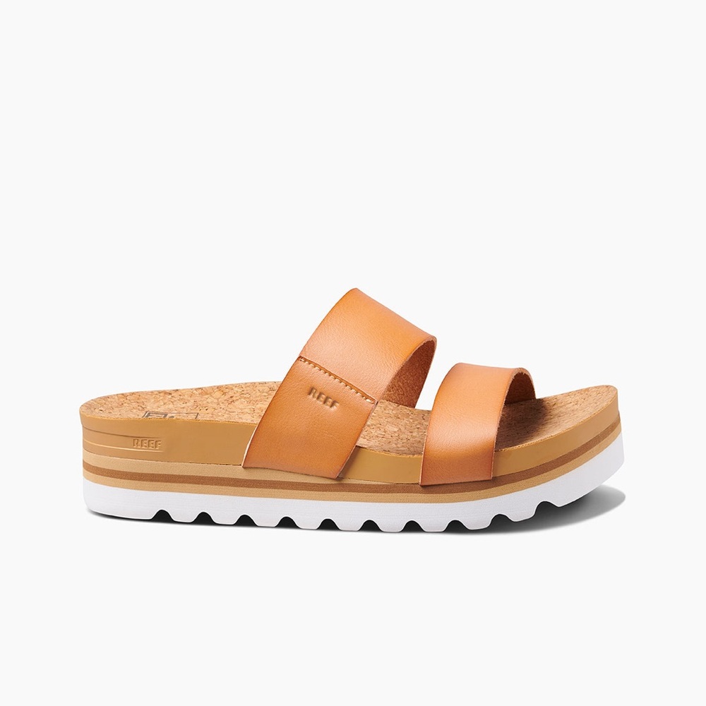 Reef Cushion Vista Hi Natural Sandals